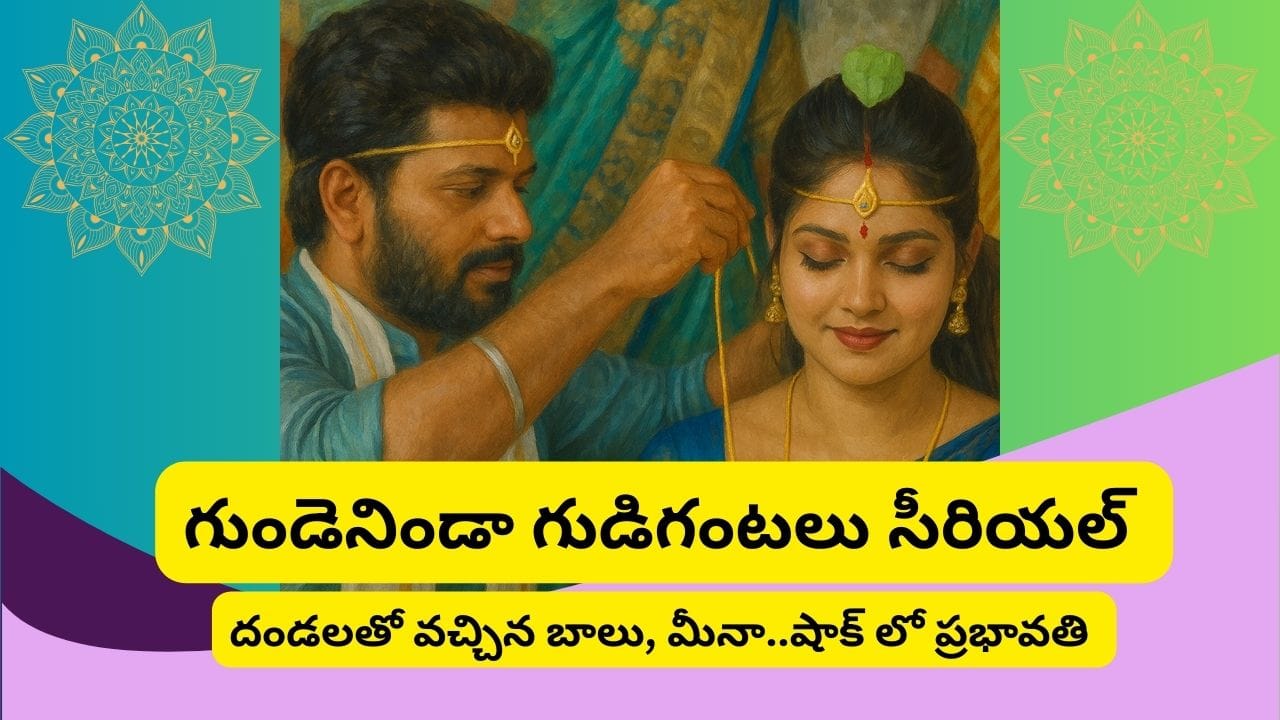 గుండెనిండా గుడిగంటలు సీరియల్ 28/04/2025