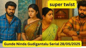 గుండెనిండా గుడిగంటలు సీరియల్ 28/05/2025