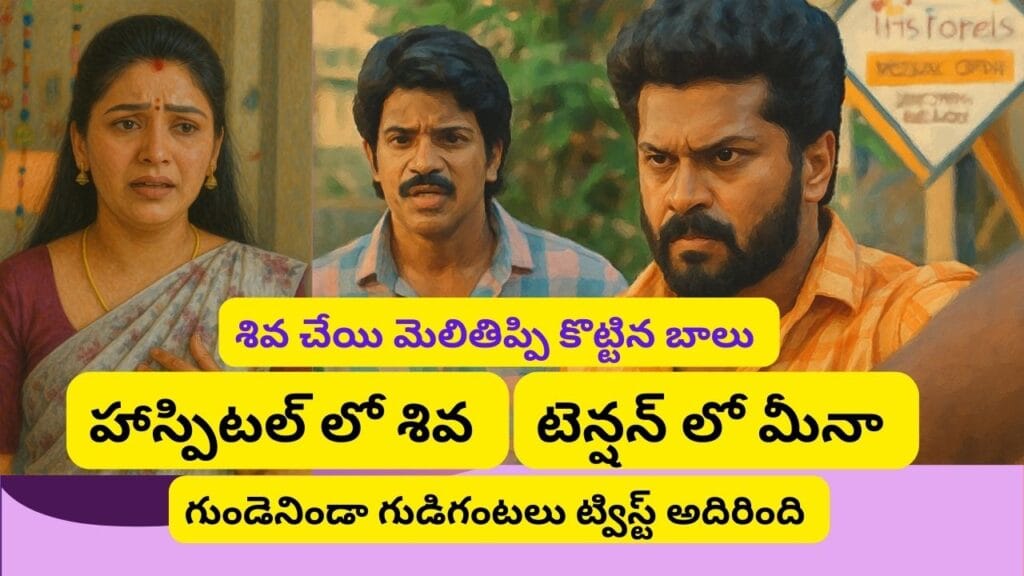 Gundeninda Gudigantalu Serial 05/05/2025